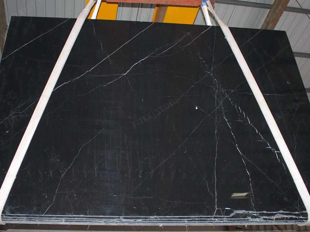 Nero Marquina Marble slab