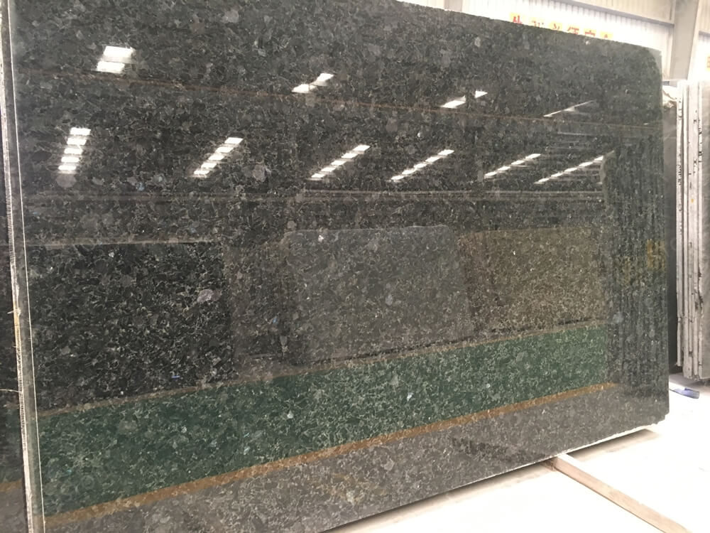 volga blue granite slab for top