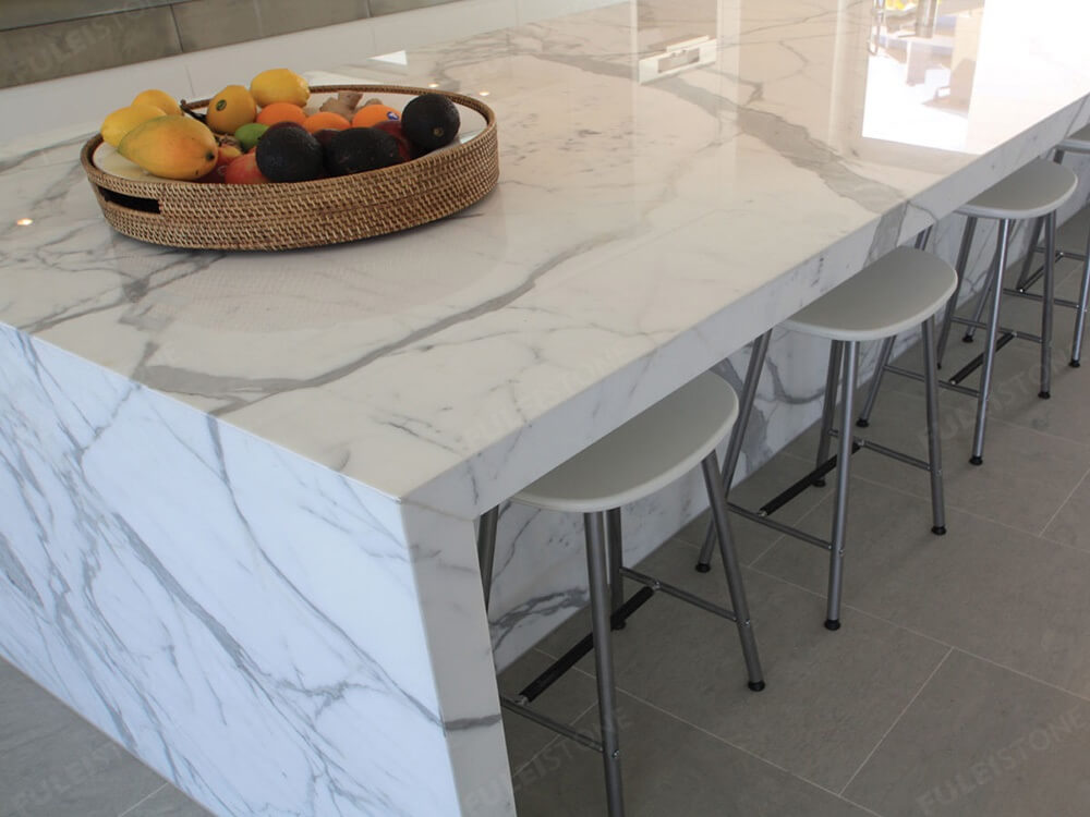 Calacatta Marble Countertop Detail