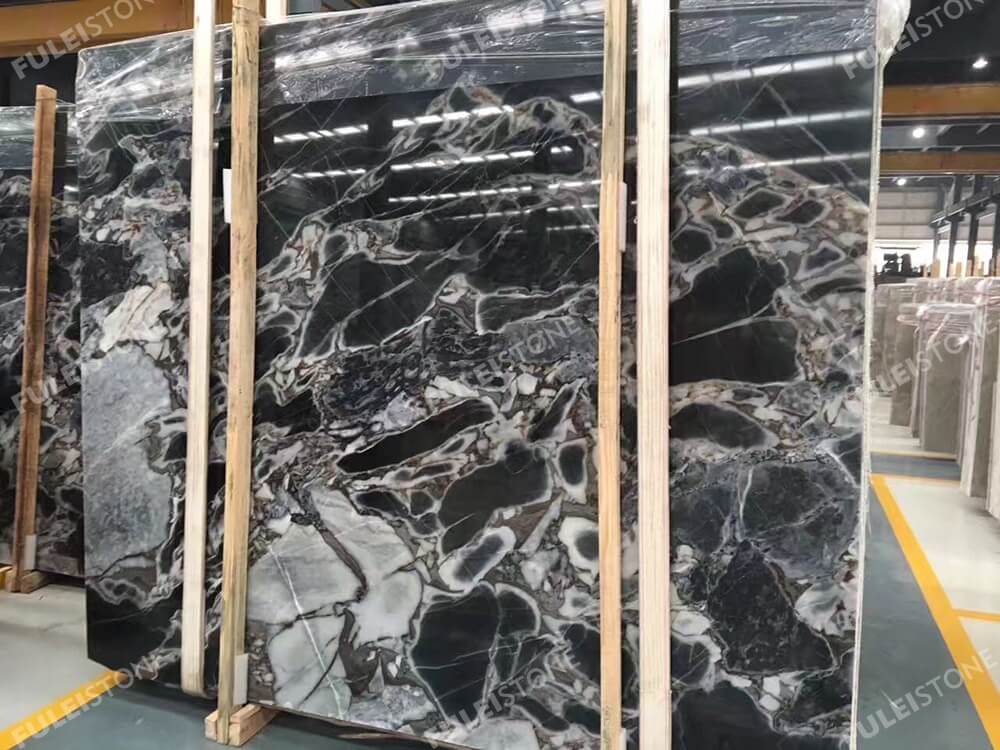 Cosmic Black Marble