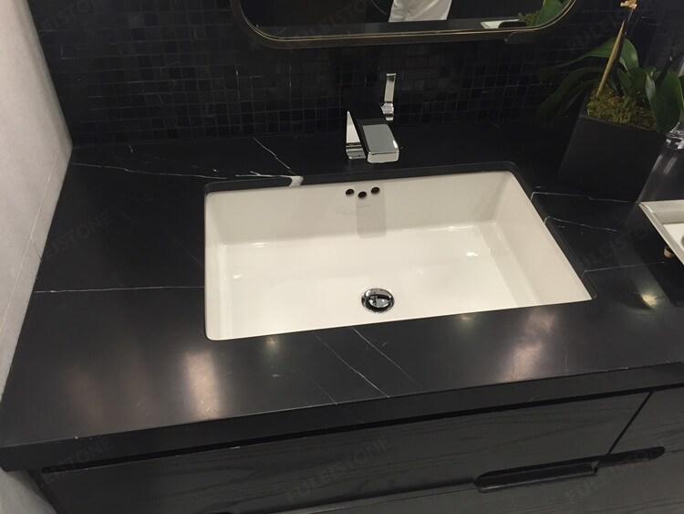 Nero Marquina Marble vanity top