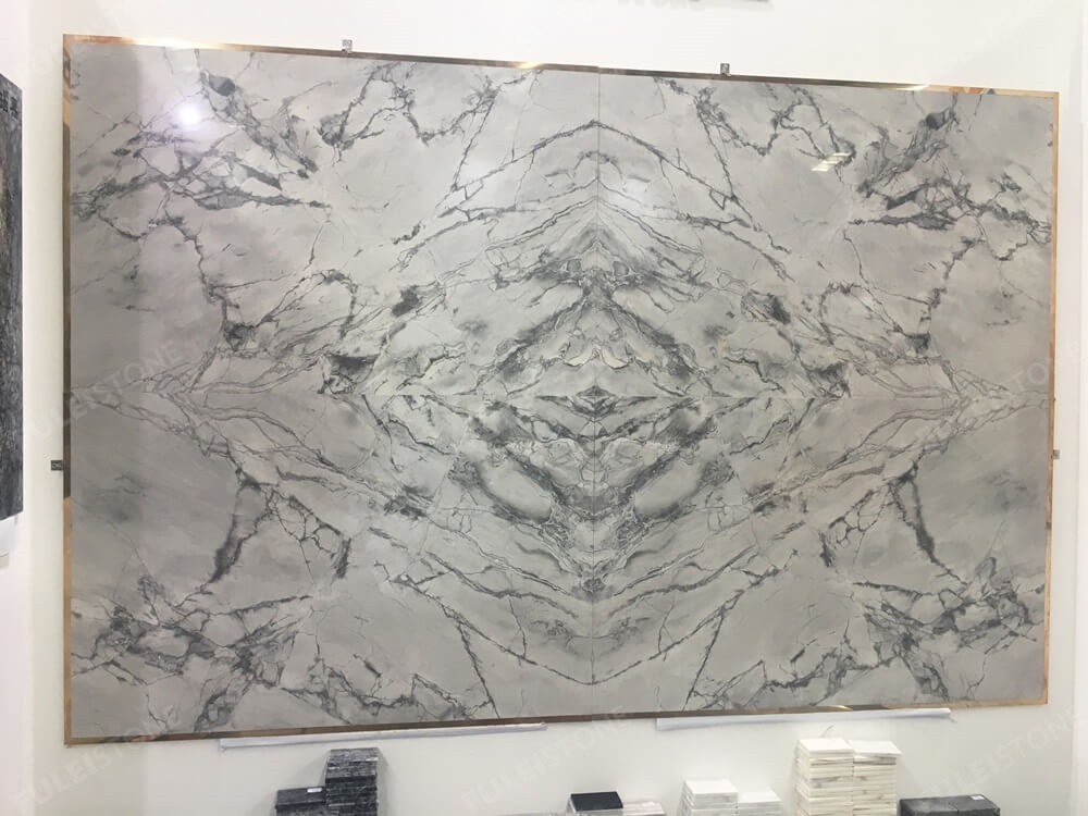 Super Grey Marble Background