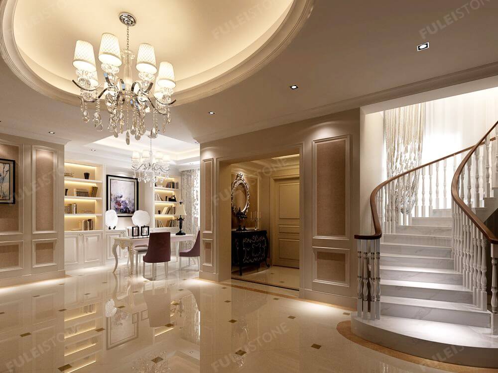 Empire Beige Marble Flooring