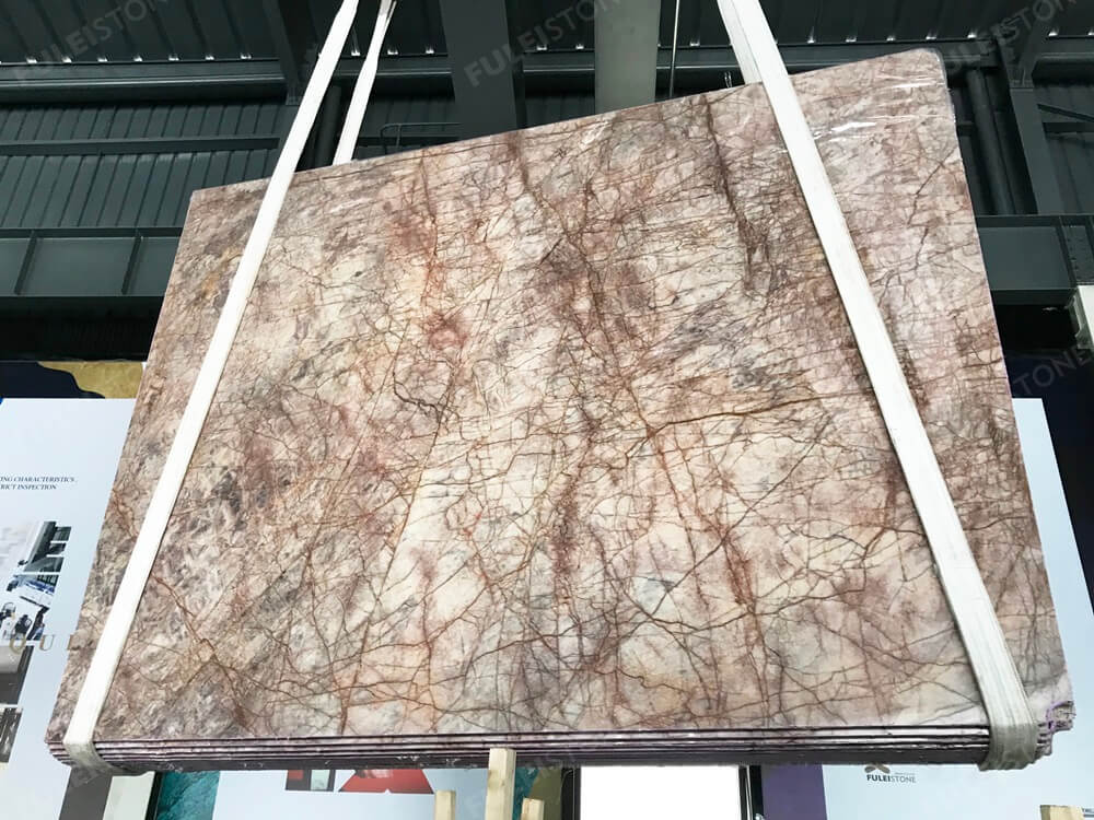Impressive Amazon Brown Marble Slab