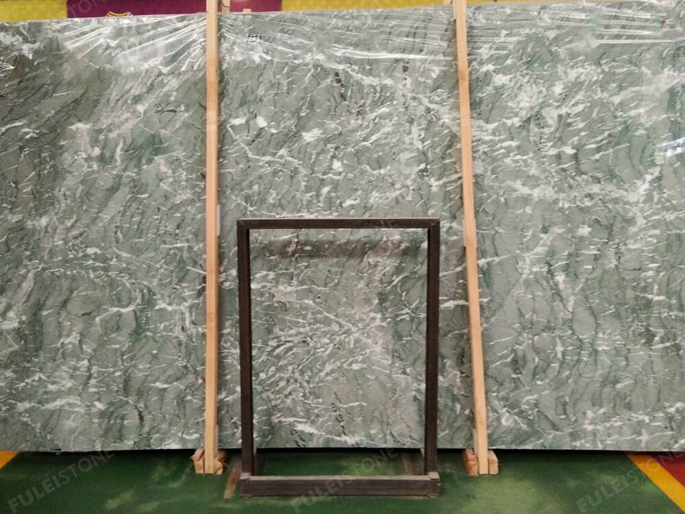 Verde Persia Marble Slab