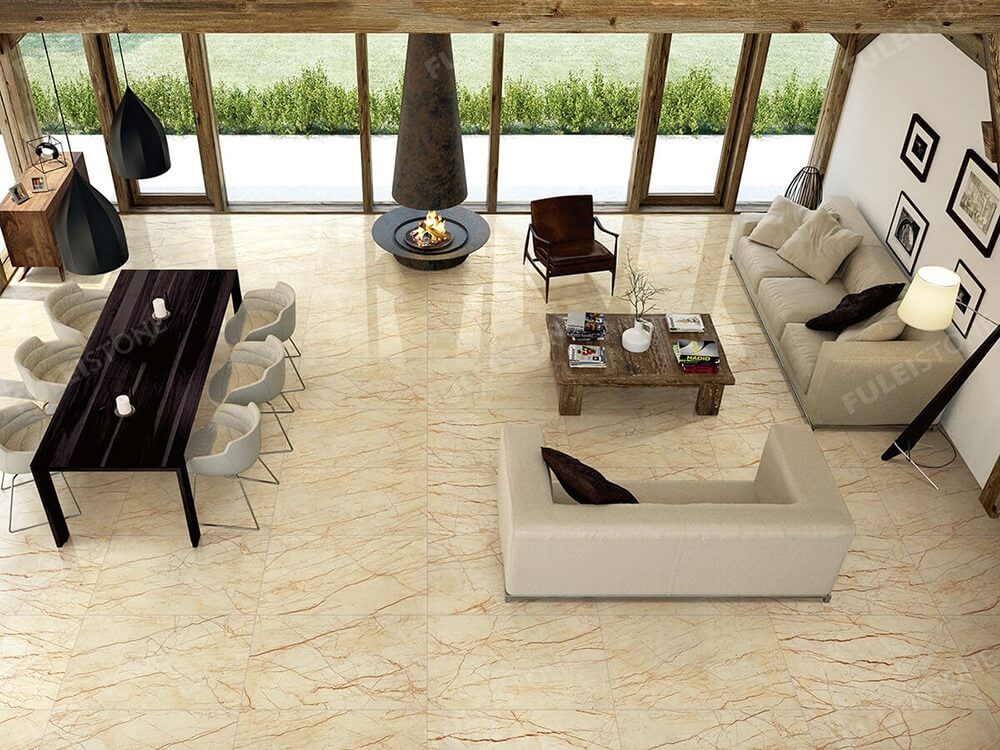 Sofitel Gold Marble Flooring Tiles