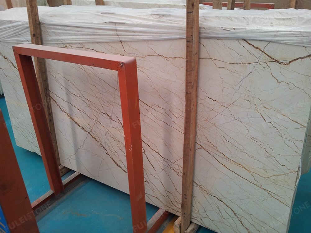 Sofitel Gold Marble Slabs