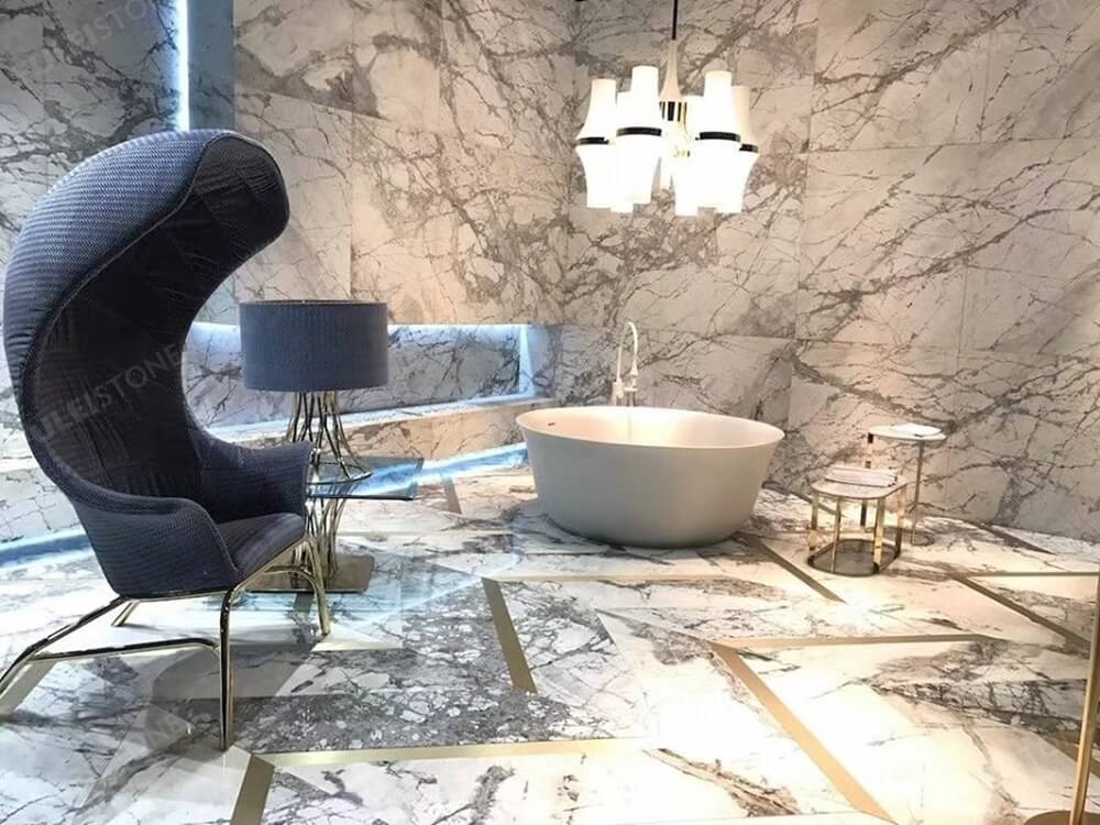 invisible gray marble