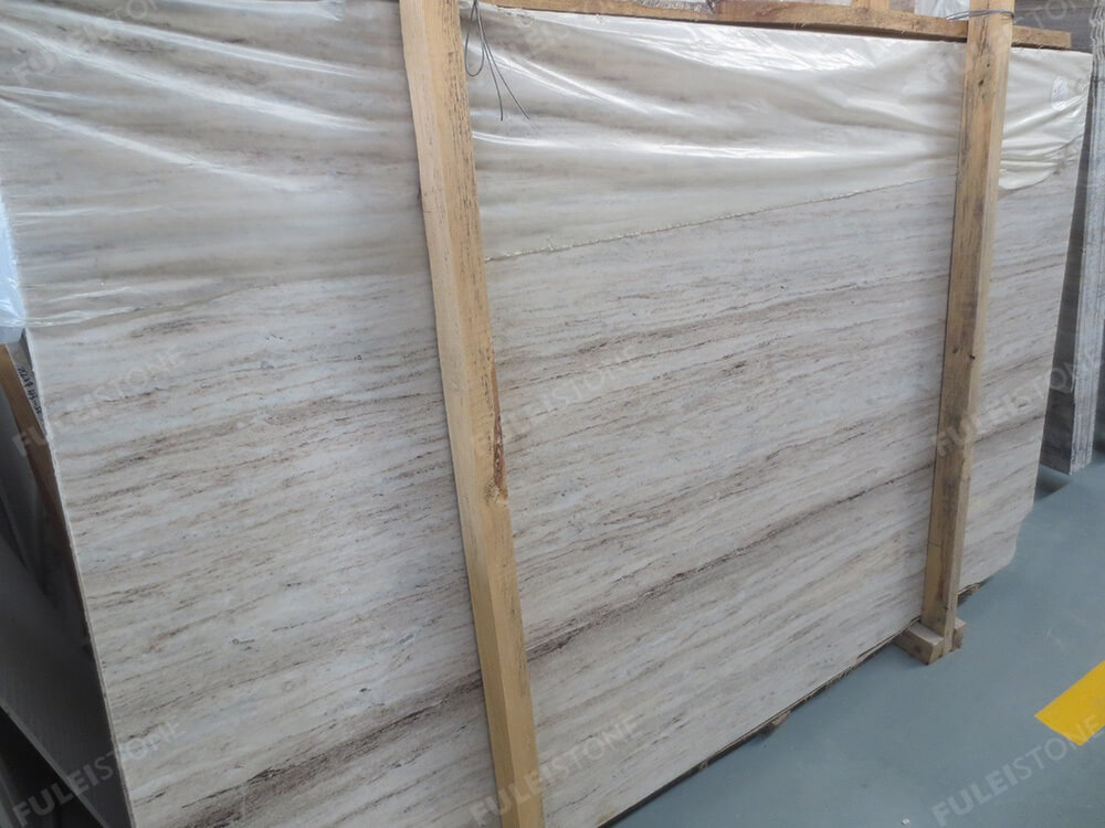 Crystal Wooden Marble Slab