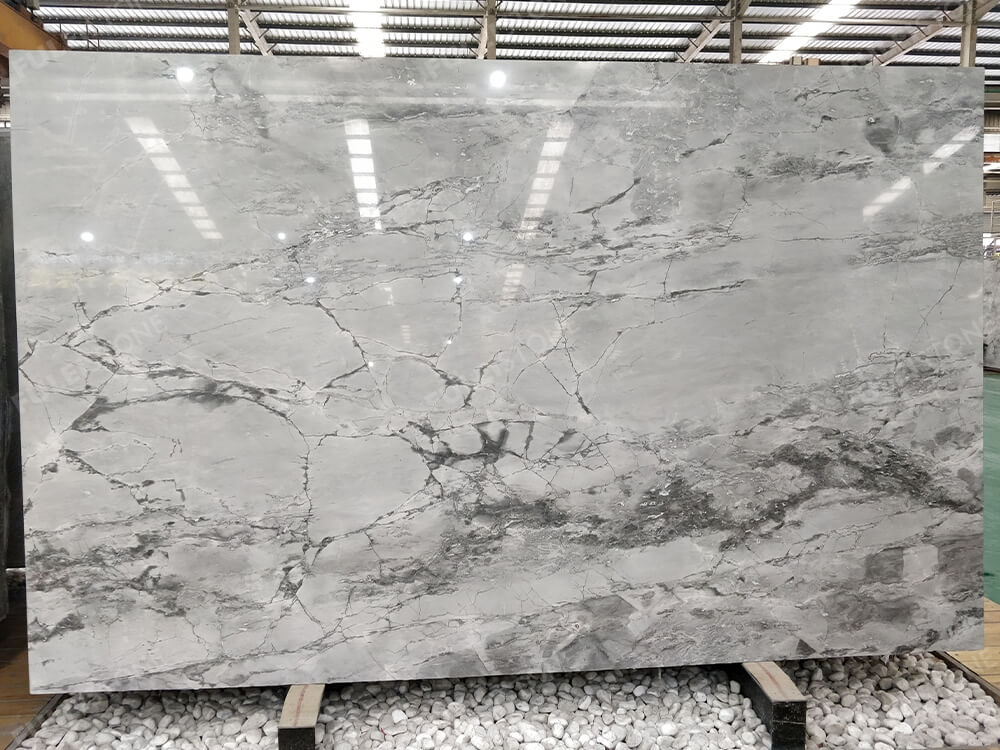 Inventory No.NHFWY180317 Super White Quartzite Slab