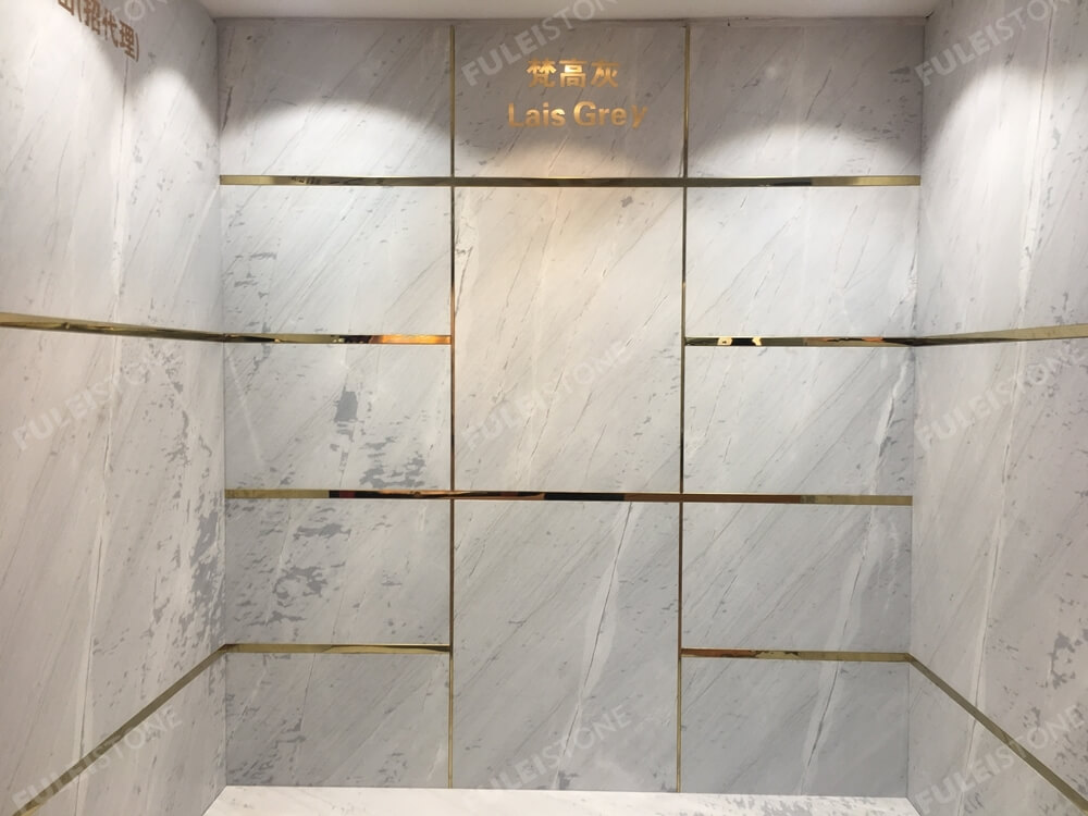 Lais Grey Tile in Bathroom Wall and Flooring
