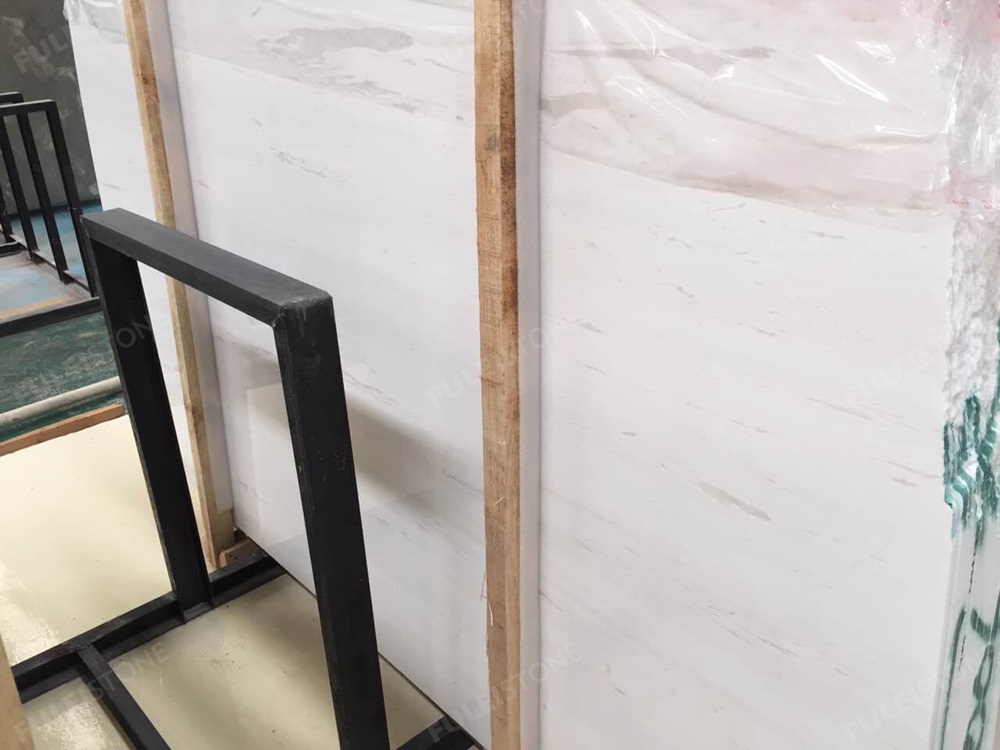Polar White Marble Slab