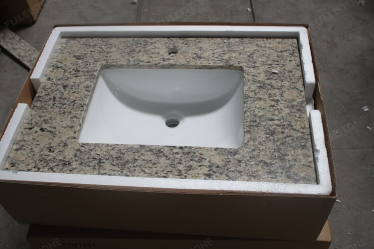 Prefab Countertop and splash with sink crate packing (1)
