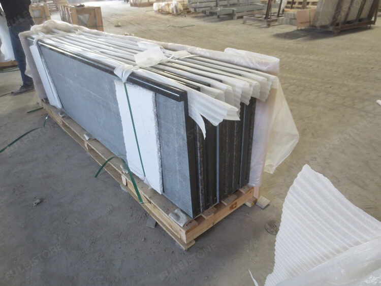 countertop crate packing