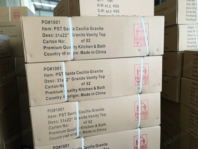 crate of vanity tops