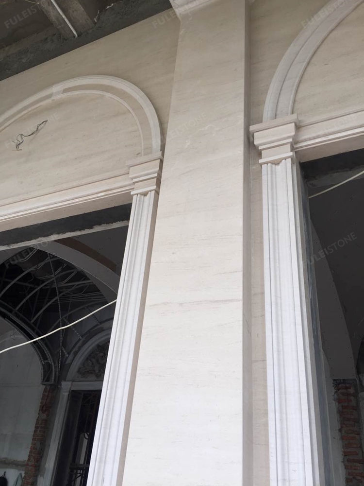 limestone Tile for Wall Installation case