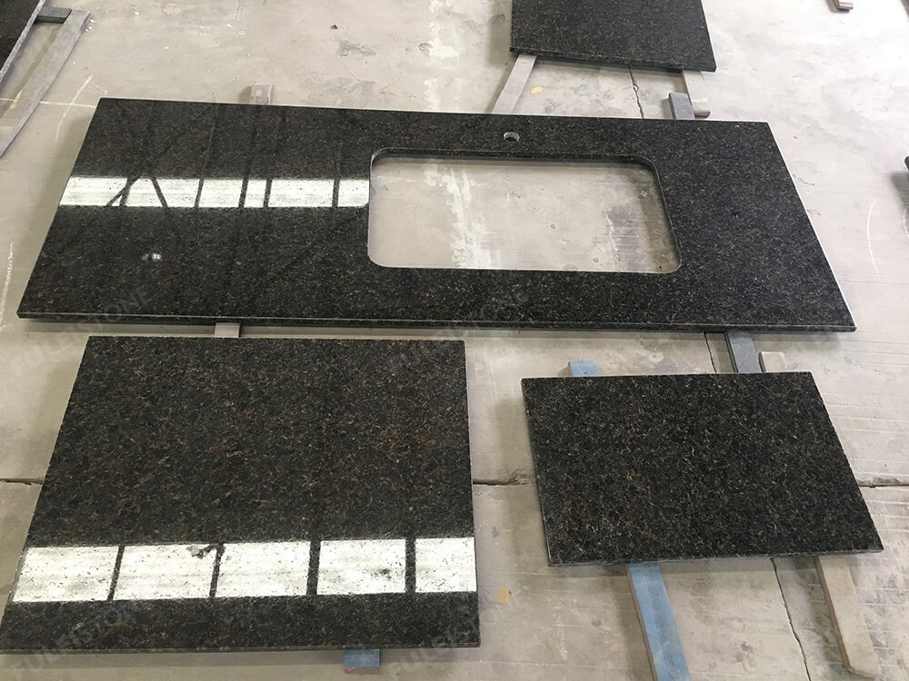 Prefabricate Ubatuba Granite Kitchen Countertops