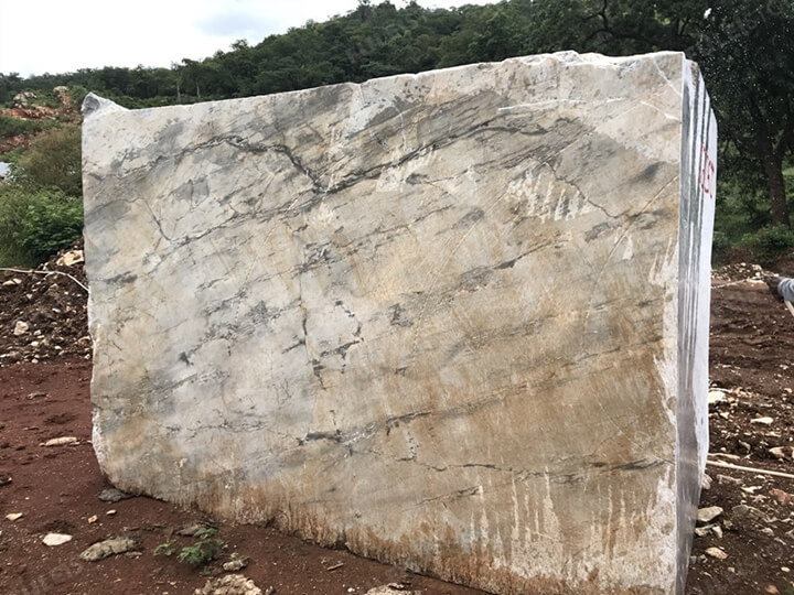 stone blocks in quarry