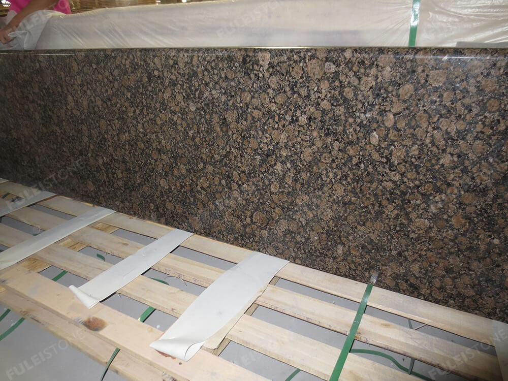 Baltic Brown Granite Countertop Packing