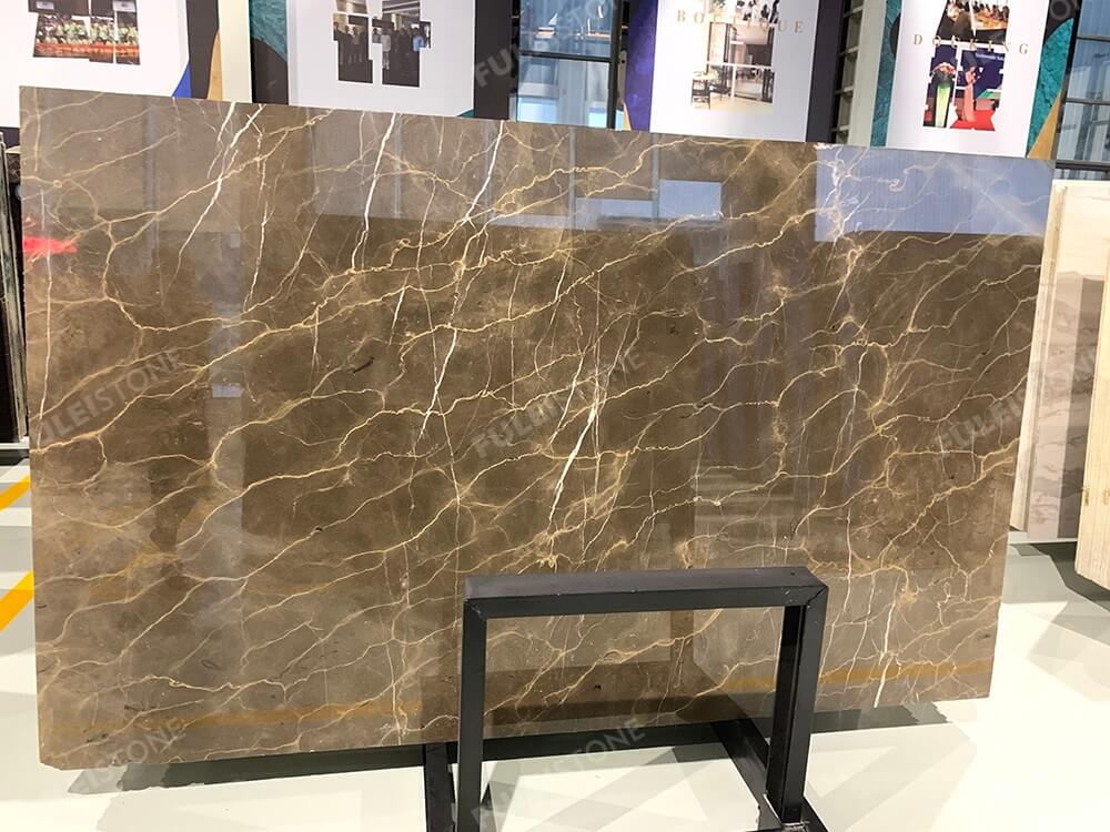 Emperador Gold Marble Plate