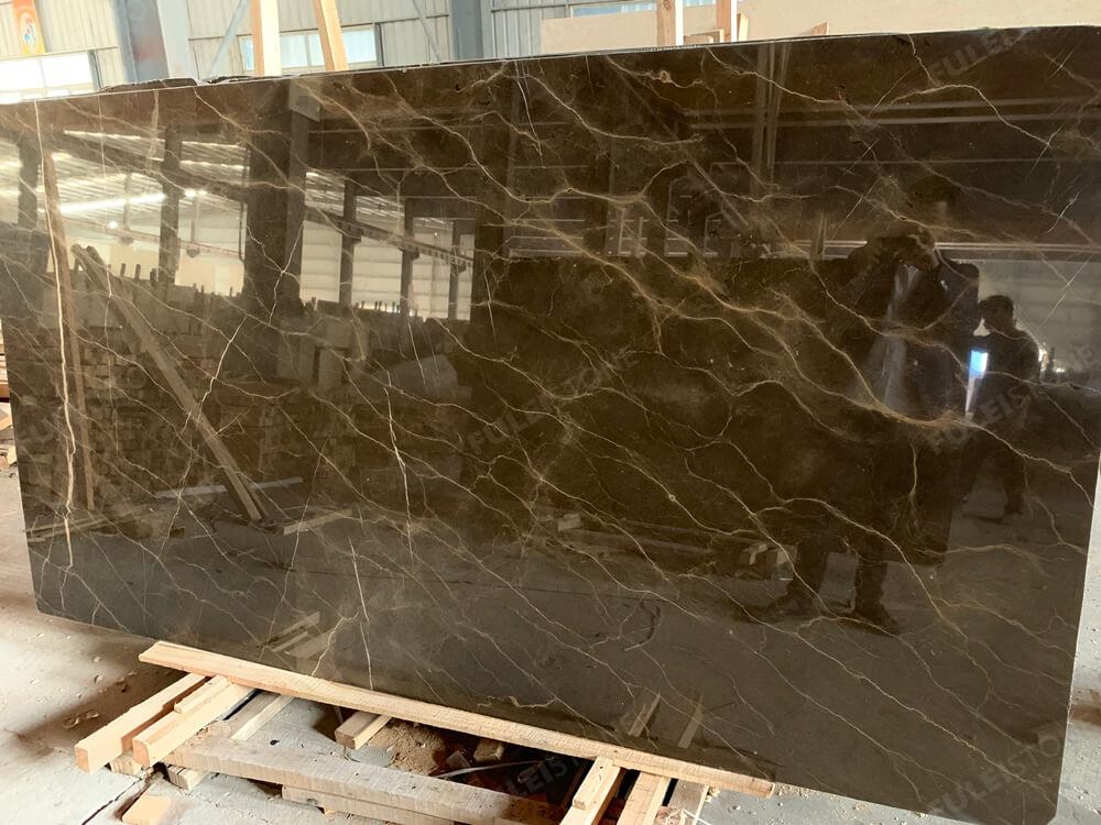 Instock Polished Emperador Gold Marble Slabs