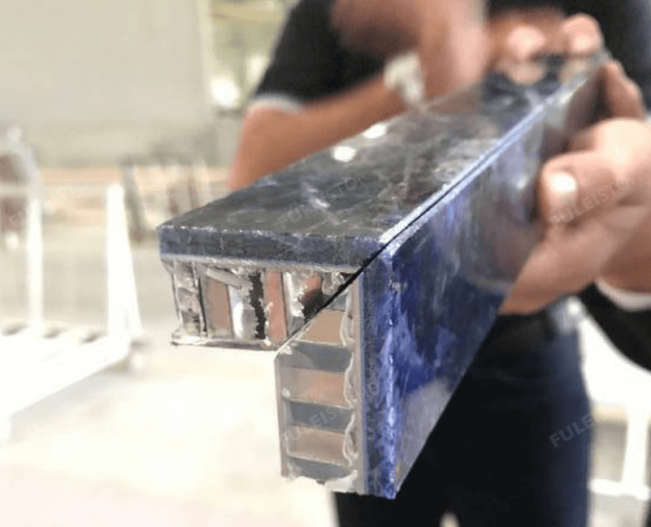 Sample of 45 degree corner chamfer