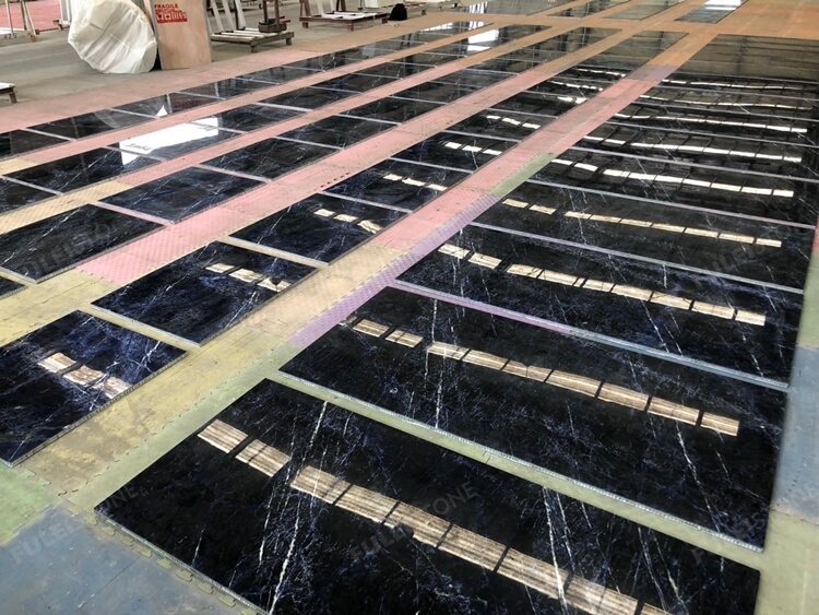 Sodalite Blue Stone tile layout