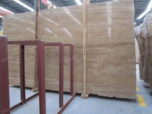 Walnut Travertine Slab
