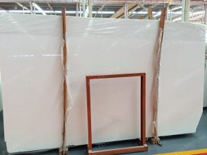 White Thassos Marble Slab