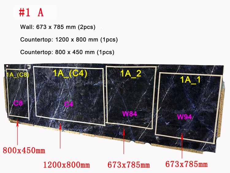 layout plan of one pcs slab