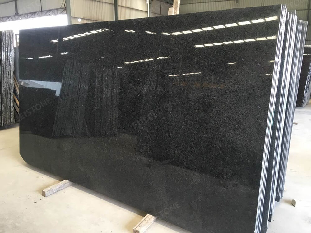 Angola Black Granite Slab
