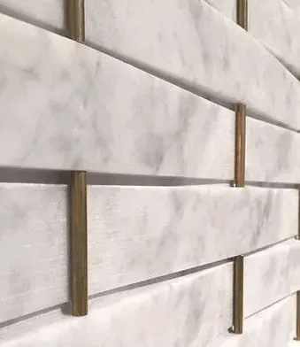 close up design of carrara marble