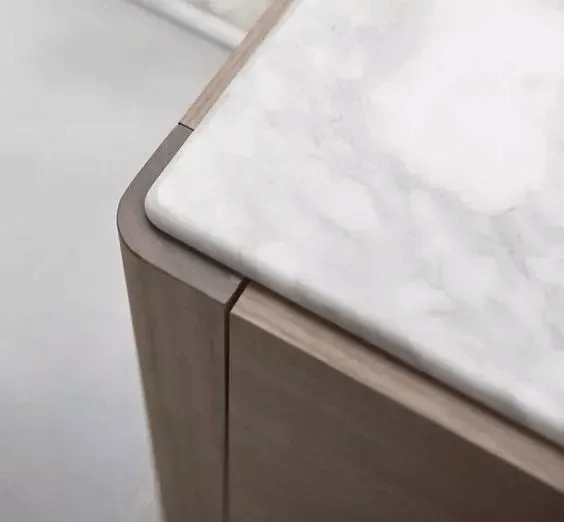 close up design of desk and marble