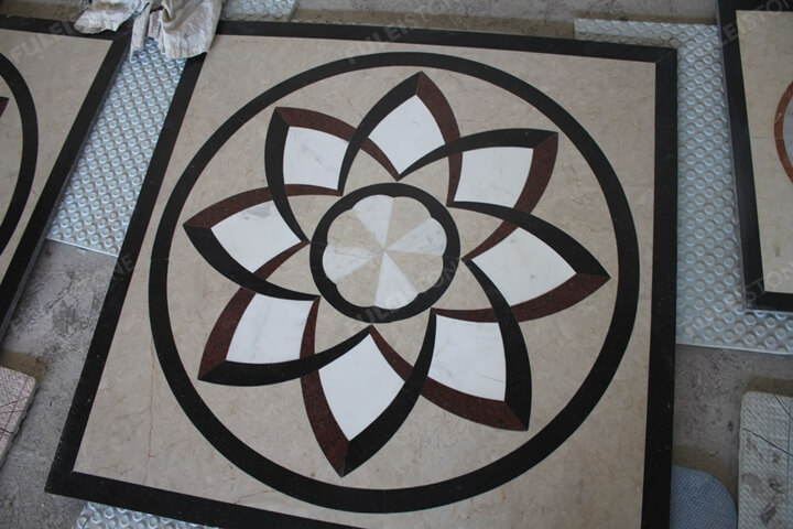 Rectangular Marble Medallions
