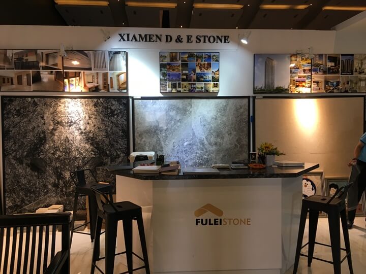 Fulei Stone Logo in the fair