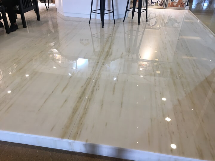 stone flooring in the fair