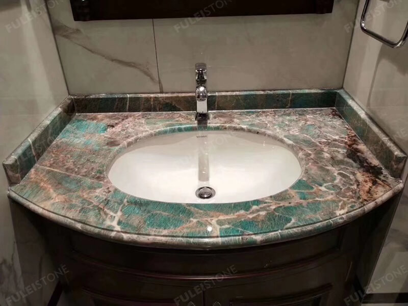 Amazonite Quartzite Vanity Tops