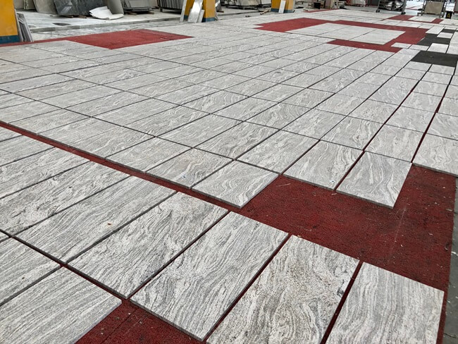 Juparana Gold Granite Flamed Tile