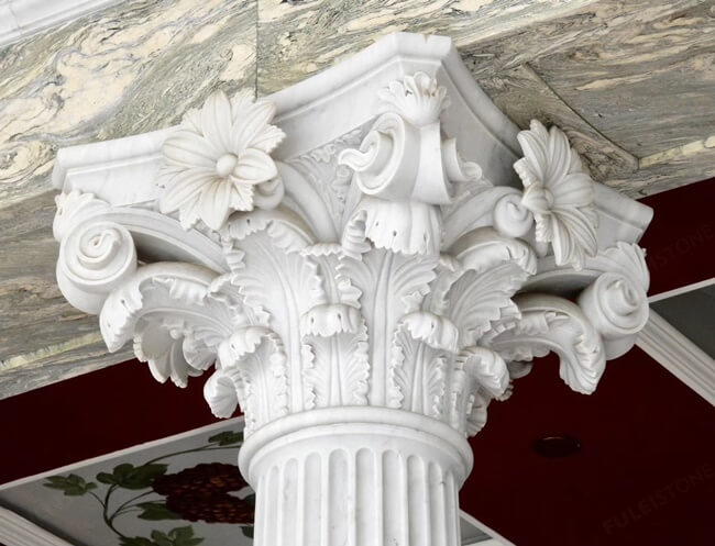 Corinthian Columns of Marble Stone (4)