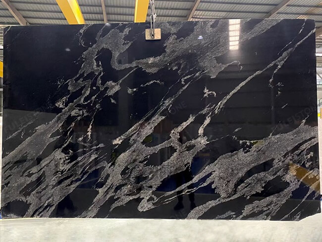 polished python black granite slabs (2)