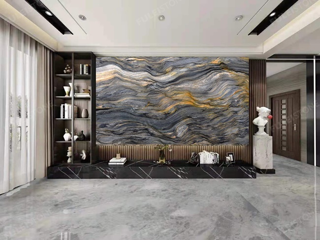 Blue Fusion quartzite Background projects