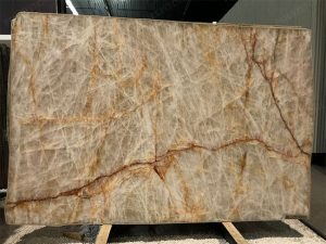 Natural Polished Lumix Quartzite slab