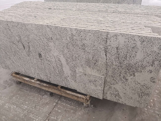 polished cotton white granite slabs (5)