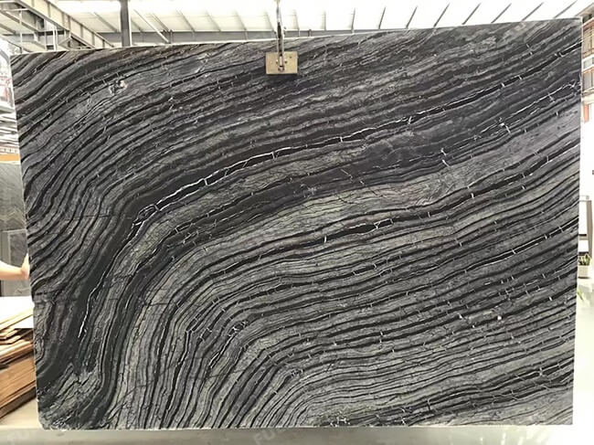 polished kenya black marble slabs (3)