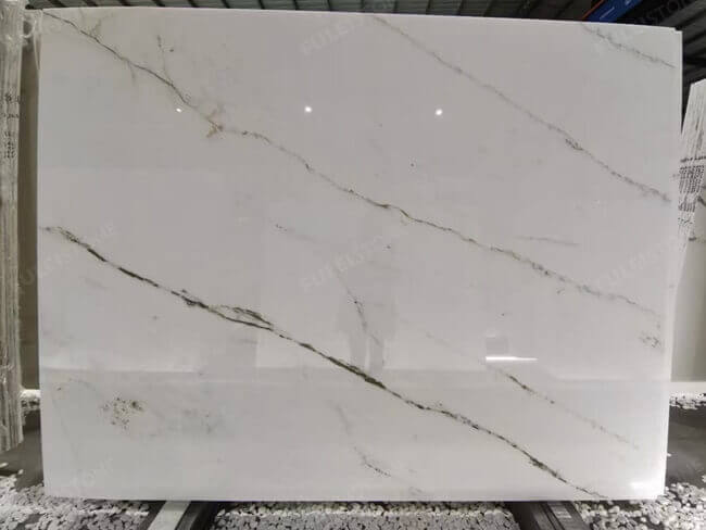 Chinese Calacatta White Marble