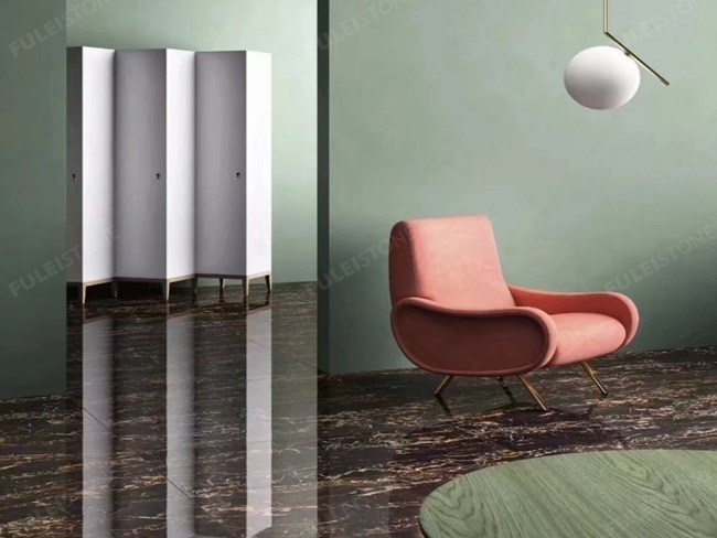 Nero portoro marble for floor