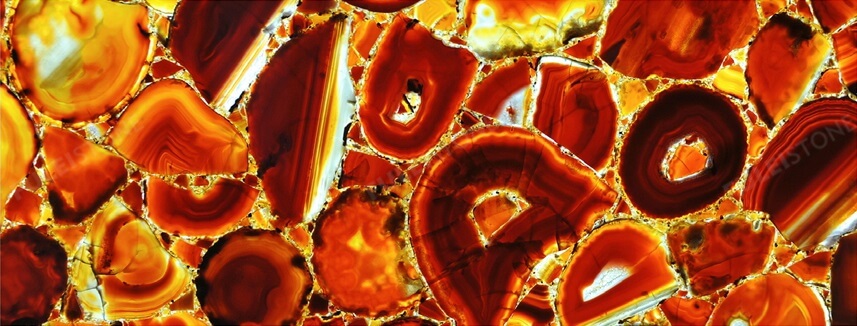 Agate Stone Series FLAS-033