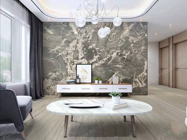 Venom Quartzite background wall