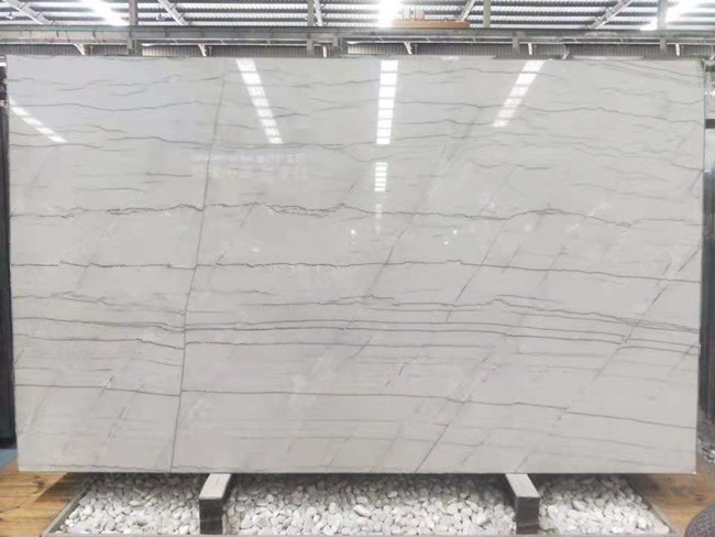 Classic White Quartzite with less veins