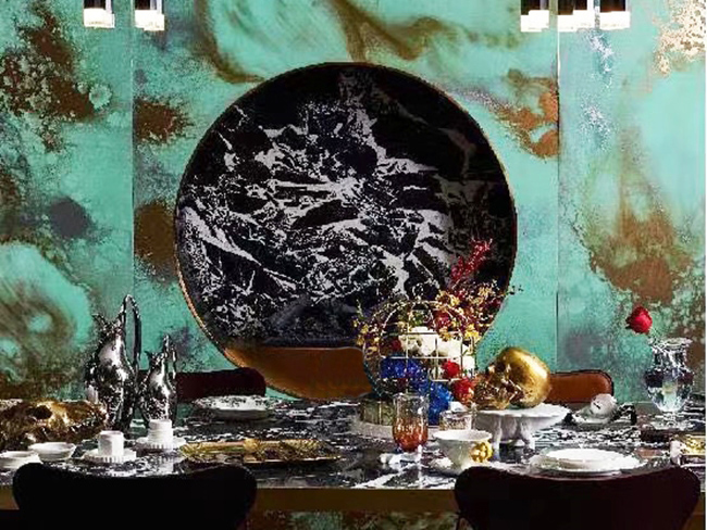 Grand Antique Marble Tabletop